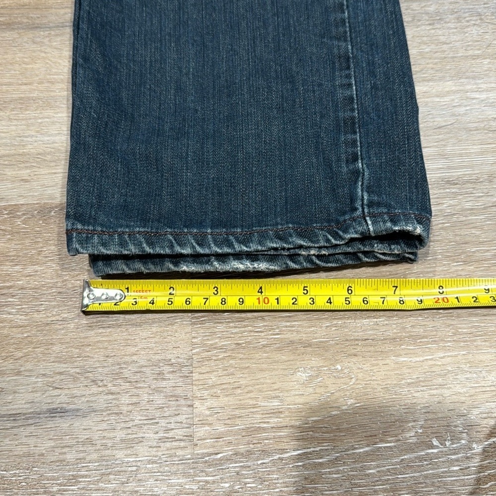 Levi's Size W30/L32 Men's Slim Straight Jeans - Dark Blue - Picture 7 of 8